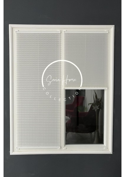 Beyaz Katlanabilir Plise Perde, Cam Balkon Perdeleri, Ofis Perdeleri, Pvc Pencere Perdeleri