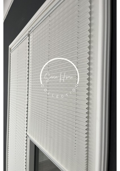 Beyaz Katlanabilir Plise Perde, Cam Balkon Perdeleri, Ofis Perdeleri, Pvc Pencere Perdeleri