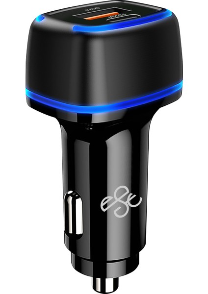 Araç Şarjı Usb-C Pd 30W+QC3.0 18W