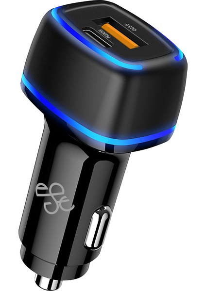 Araç Şarjı Usb-C Pd 30W+QC3.0 18W