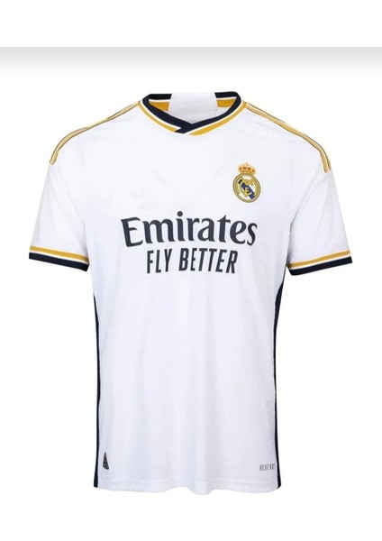 Real Madrid Arda Güler 2023/24 Sezon Yetişkin Beyaz Futbol Forması-Zp9