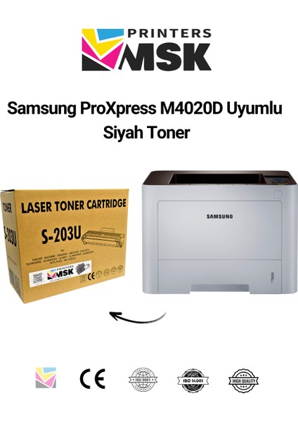 Samsung Proxpress M4020D Uyumlu Siyah Toner