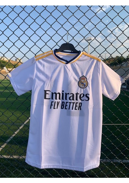 Real Madrid Arda Güler 2023/24 Sezon Yetişkin Beyaz Futbol Forması-Zp9
