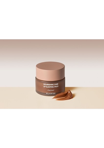 Nourishing Care Lip Sleeping Pack Coconut - Hindistan Cevizi Özlü Besleyici Dudak Bakım Gece Maskesi