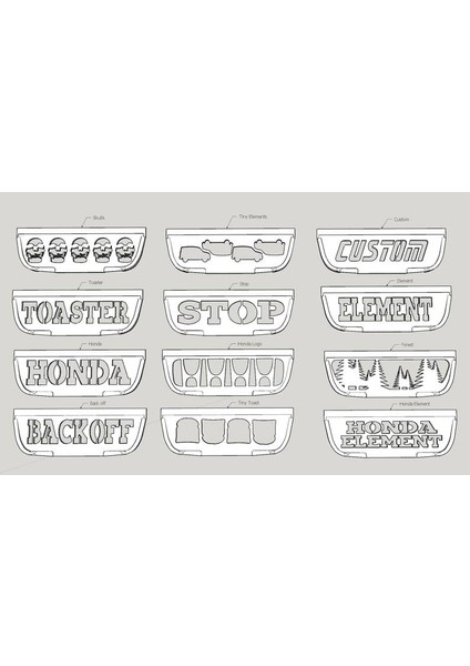 Honda Element 3. Fren Işık Kapağı Sadece Plastik Aparattır.