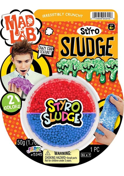 Slime Köpük Styro Sludge: Renkli, Çıtır ve Bağımlılık Yapan Slime Keyfi!