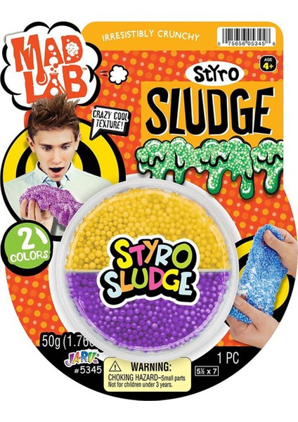 Slime Köpük Styro Sludge: Renkli, Çıtır ve Bağımlılık Yapan Slime Keyfi!
