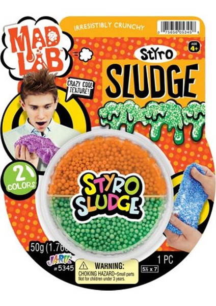 Slime Köpük Styro Sludge: Renkli, Çıtır ve Bağımlılık Yapan Slime Keyfi!