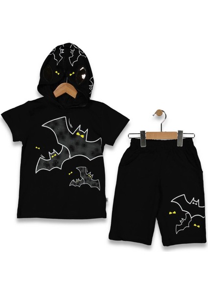 Batman Detaylı Maskeli Takım