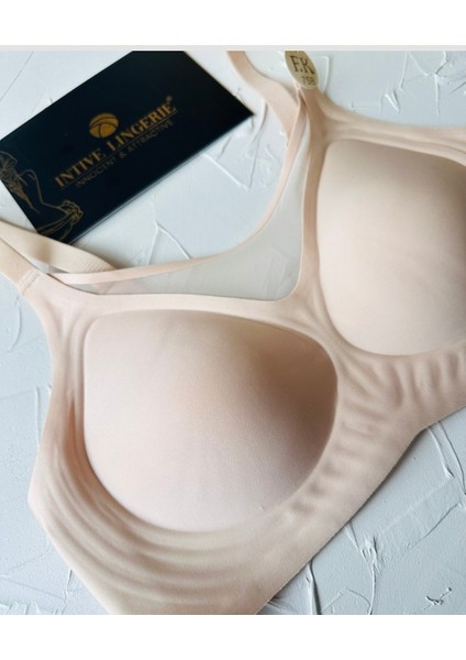 Audrey Önü Esnek File Detaylı Hafif Destekli Balensiz Dikişsiz Iz Belli Etmez Kopçalı Sütyen modelleri