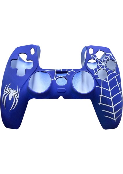 Ps5 Dualsense Spider-Man Desenli Koruyucu Silikon Kılıf Gamepad