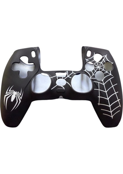 Ps5 Dualsense Spider-Man Desenli Koruyucu Silikon Kılıf Gamepad