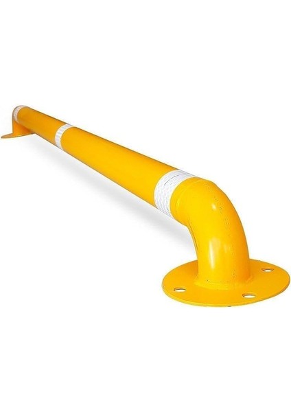 10'lu Set 180X10 cm Demir Park Stoperi – Sarı Renkli