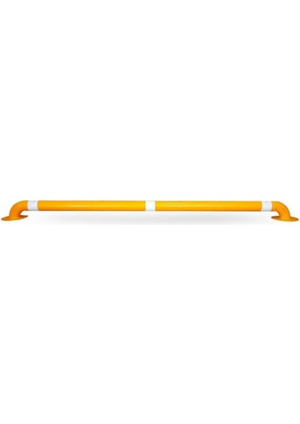 10'lu Set 180X10 cm Demir Park Stoperi – Sarı Renkli
