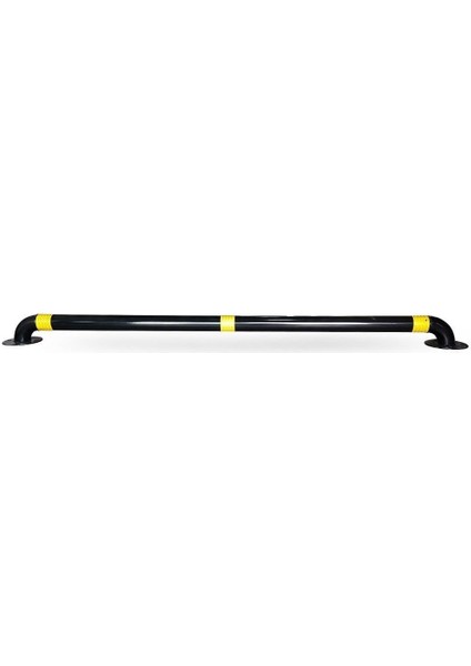 10'lu Set Siyah Demir Otopark Stoperi – 180X13 cm