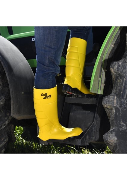 Onboot Uzun Soğuk Sıcak Geçirmez,su Geçirmez Kaymaz Tabanlı Iş Av ve Yağmur Çizmesi 1001
