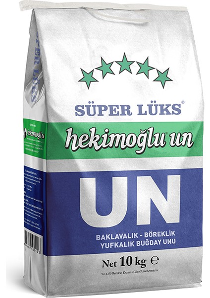 Süper Lüks 10KG Baklavalık Böreklik Yufkalık Buğday Unu