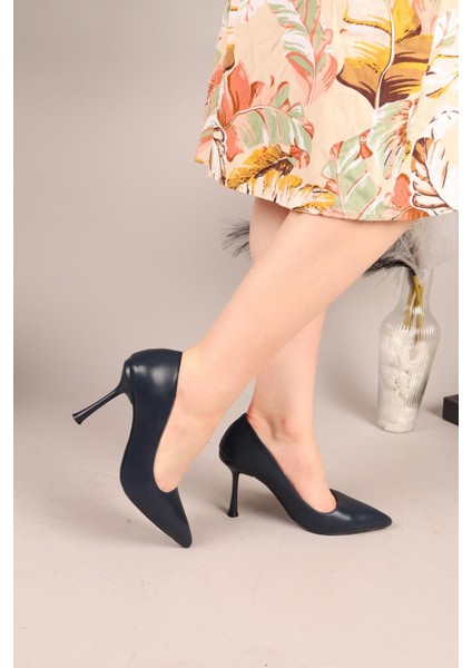 Janus Cilt Stiletto Lacivert