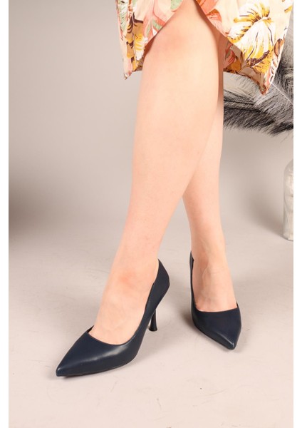 Janus Cilt Stiletto Lacivert