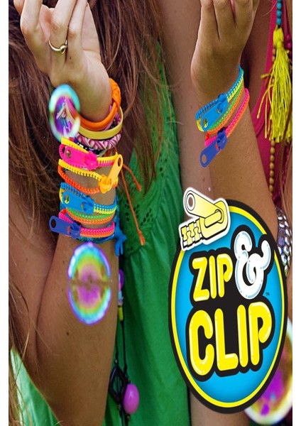 Zip Clip Zipper Clips 3lü Duyusal Oyuncak Fermuarlı Bilezik Seti: Fermuarları Açıp Kapayarak Odaklanın, Rahatlayın! fırsatları