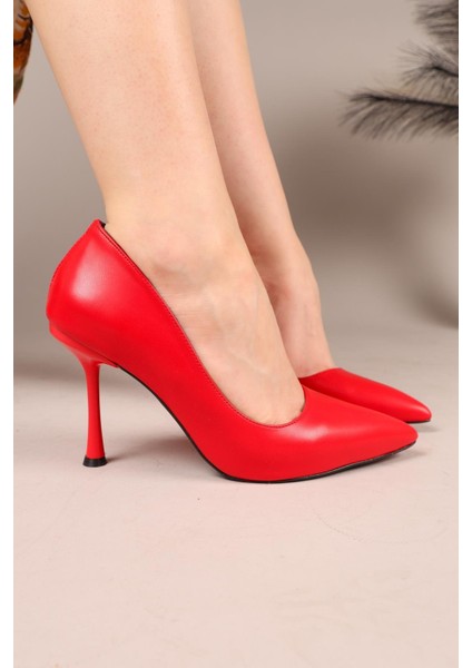 Janus Cilt Stiletto Kırmızı