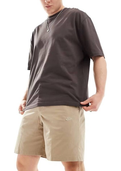 Club Woven Chino Shorts Beige Erkek Dokuma Kanvas Günlük Şort Bej fiyatları