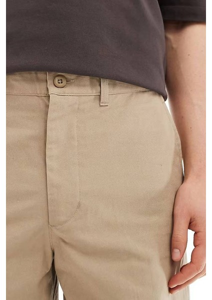 Club Woven Chino Shorts Beige Erkek Dokuma Kanvas Günlük Şort Bej fırsatları