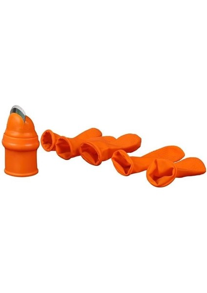SN-14662 Pratik Başparmak Soyucu Bıçak - Silikon Baş Parmak Sebze Meyve Ayıklayıcı Kesme Eldiveni fiyatları