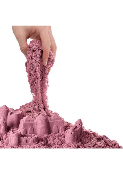 03688 Aksesuarlı Pembe Kinetik Oyun Kumu 500 gr