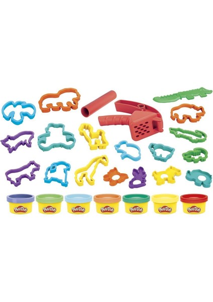 F7384 Play-Doh Creations Hayal Gücü Şekilleri Seti +3 Yaş