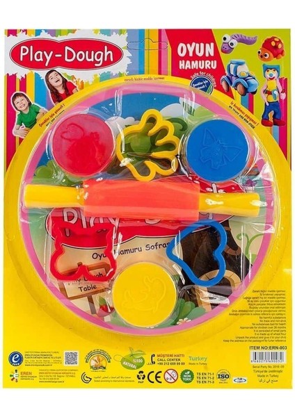 ERN-003 Sofralı Oyun Hamuru Seti