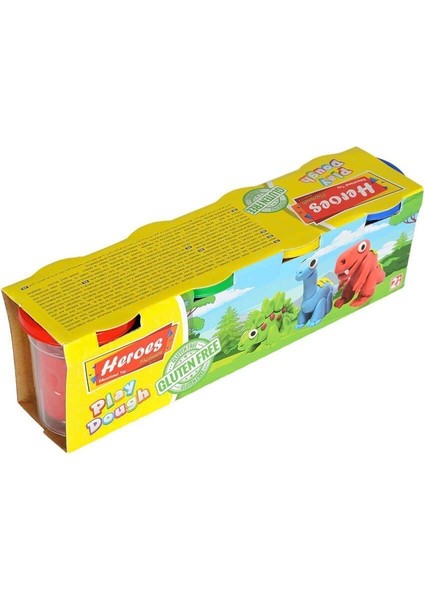 ERN-604 Heroes Premıum Dörtlü Oyun Hamuru
