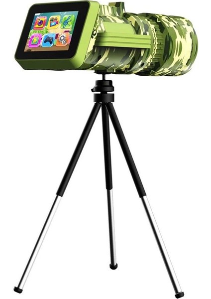 Digital Dürbün 8,0 Megapixel, 2.0 Lcd Hd Uzun Menzilli Taşınabilir 1080px720p Tripodlu Dürbün