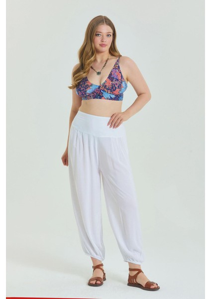 Beli Lastikli Rahat Kesim Büyük Beden Pantolon fırsatları