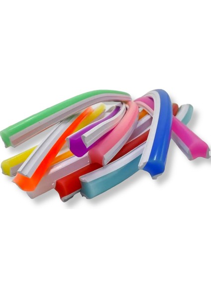 Pembe 5 Metre Neon LED Difüzör Kılıf 6mm Silikon Tüp Ikinci Nesil fiyatları
