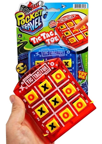 Tic Tac Toe Oyunu Seyahat Boyu: Klasik Eğlence Şimdi Cebinizde! Her Yerde Üç Taş Keyfi! indirimleri