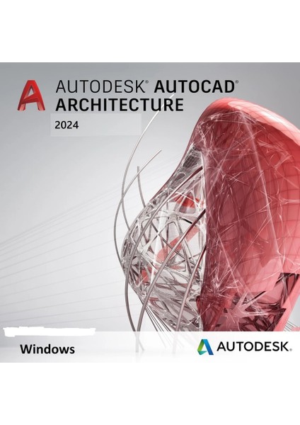 Autocad Architecture 2024 Windows - 1 Pc 3 Yıl Autodesk Key