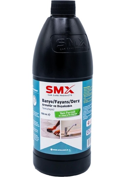 Banyo-Fayans-Derz-Armatür ve Duşakabin Temizleyici 750 Ml.