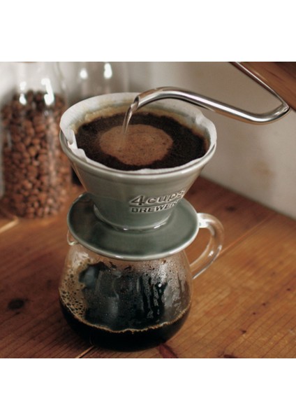 Slow Coffe Style Demleyici Gri
