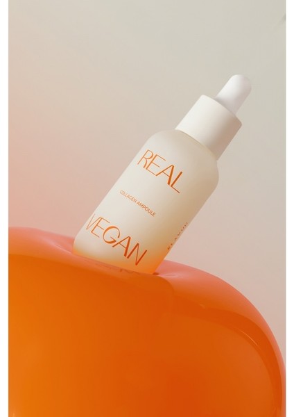 Real Vegan Collagen Ampoule - Niasinamid ve Bitkisel Kolajen Içeren Ampul