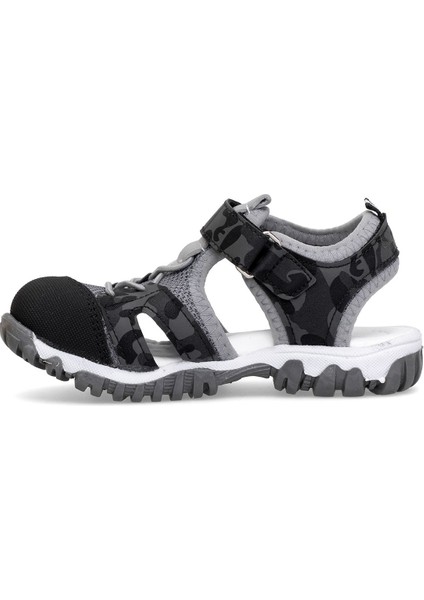 Elit ŞA-F-041-25Y Filet Erkek Çocuk Düz Sandalet Siyah modelleri