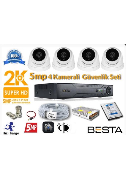 Ahd Güvenlik Kamera Seti
