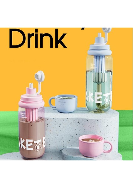 Cup Cover Su Matarası Tritan Yeşil 800ml