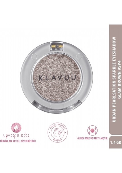 Urban Pearlsation Sparkle Eyeshadow Glam Brown #sp4 - Inci Tozu Içeren Far