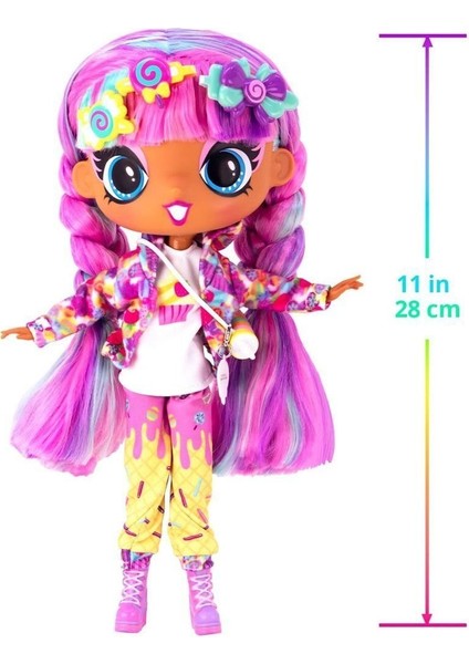 Cep D1001 Decora Girlz 28 cm Büyük Moda Bebek - Asorti