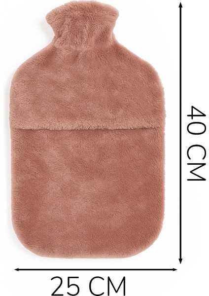 Yumuşak Peluş Su Torbası Kılıfı Kurdele Detaylı, Sıcak Tutan Tasarım fiyatları