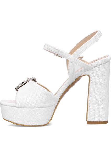 Elit PM08 K2051-1T Kadın Platform Ayakkabı Beyaz modelleri