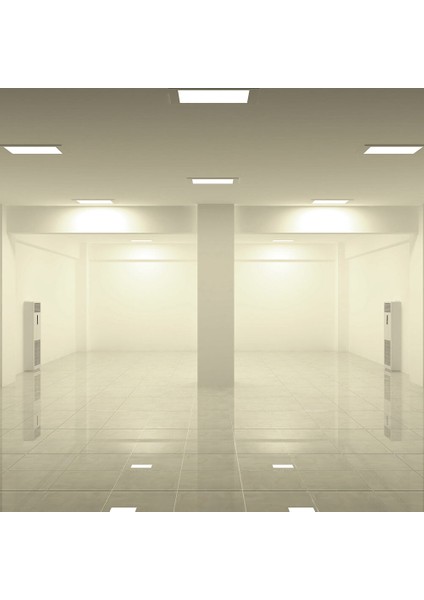 RTE-18W 6500K 30X30 SIVA ALTI LEDLİ PANEL