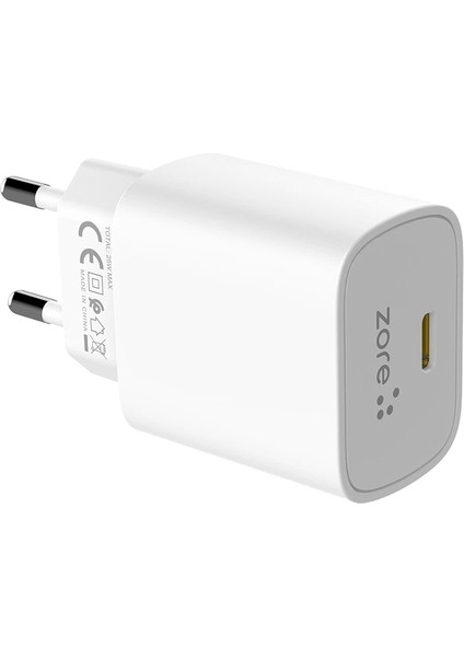 Play Serisi PL09 Akıllı Voltaj Kontrollü Type-C Şarj Aleti 25W