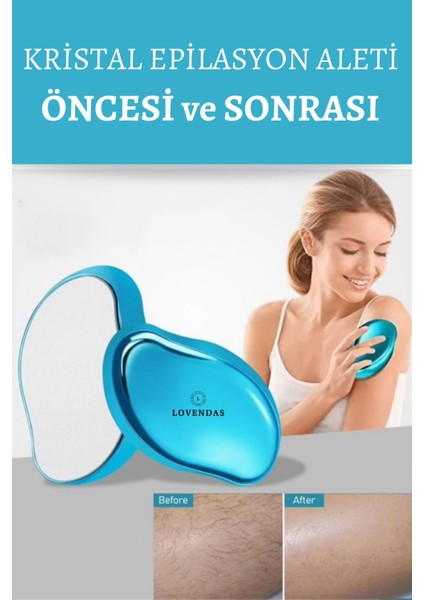 Kristal Tüy Alıcı Epilasyon Aleti Epilatör - Anında Tüyleri Döker modelleri